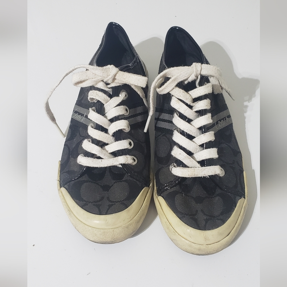 Coach Folly Patent leather Sneakers